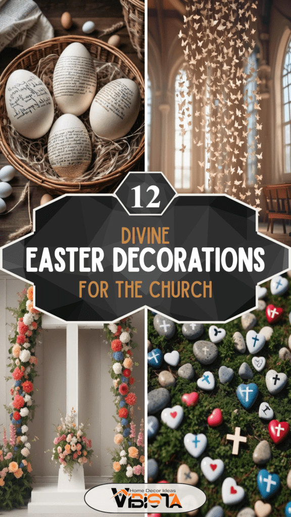 12 Divine Easter Decorations for the Church: Sacred Beauty and Grace 2 12 Divine Easter Decorations for the Church Sacred Beauty and Grace