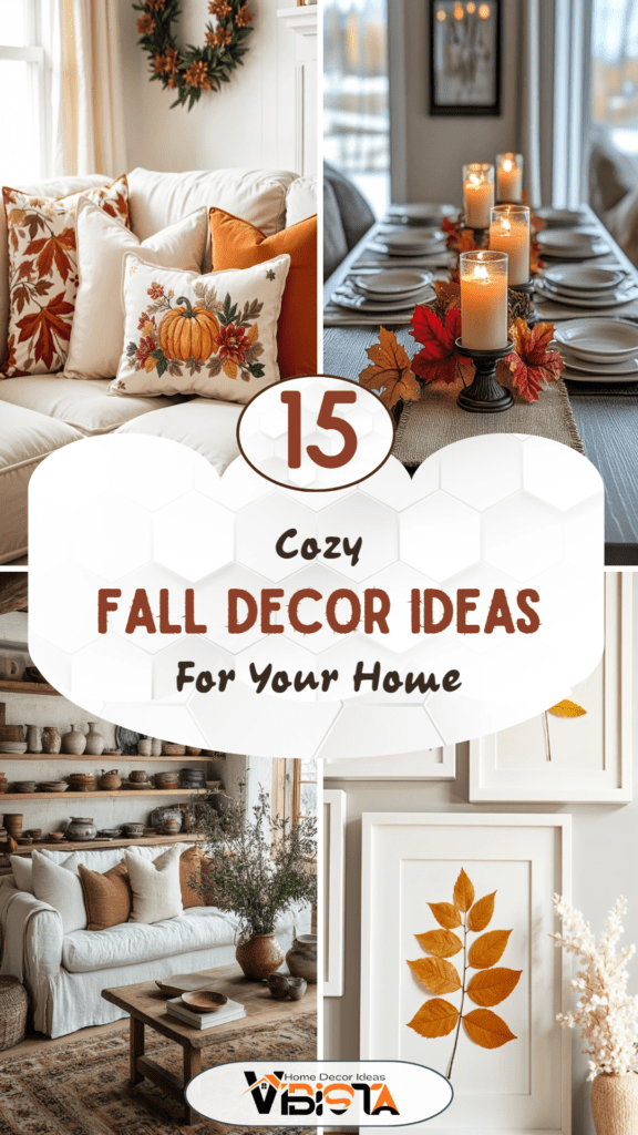 15 Cozy Fall Decor Ideas for Your Home 2 15 Cozy Fall Decor Ideas for Your Home