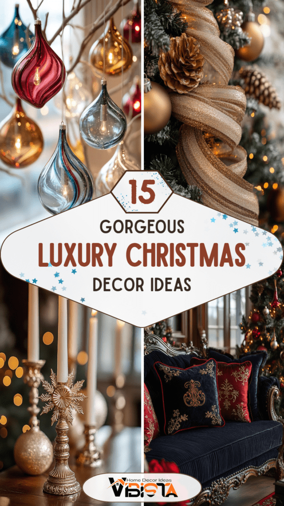 15 Gorgeous Luxury Christmas Decor Ideas To Elevate Your Home 2 15 Gorgeous Luxury Christmas Decor Ideas To Elevate Your Home