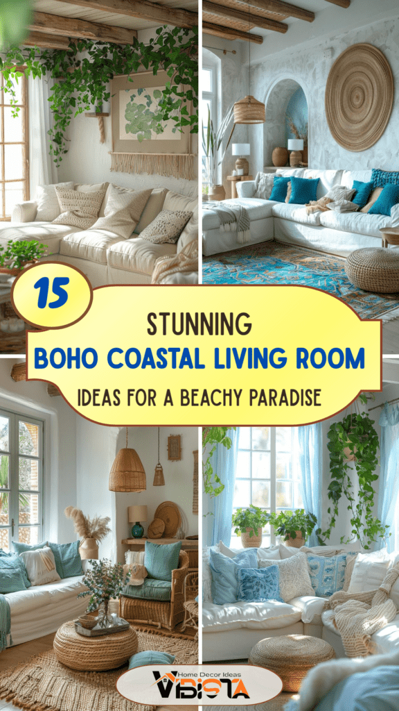 15 Stunning Boho Coastal Living Room Ideas for a Beachy Home 2 15 Stunning Boho Coastal Living Room Ideas for a Beachy Home