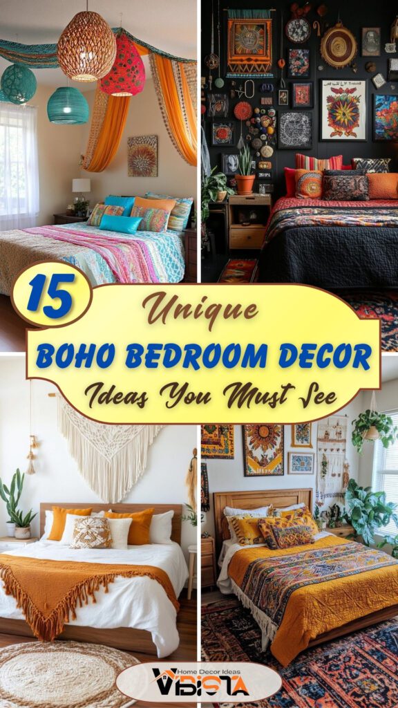 15 Unique Boho Bedroom Decor Ideas You Need To See 2 15 Unique Boho Bedroom Decor Ideas You Need To See