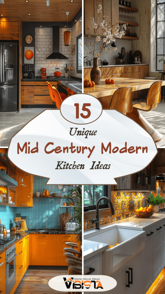 15 Unique Mid Century Modern Kitchen Ideas 2 15 Unique Mid Century Modern Kitchen Ideas