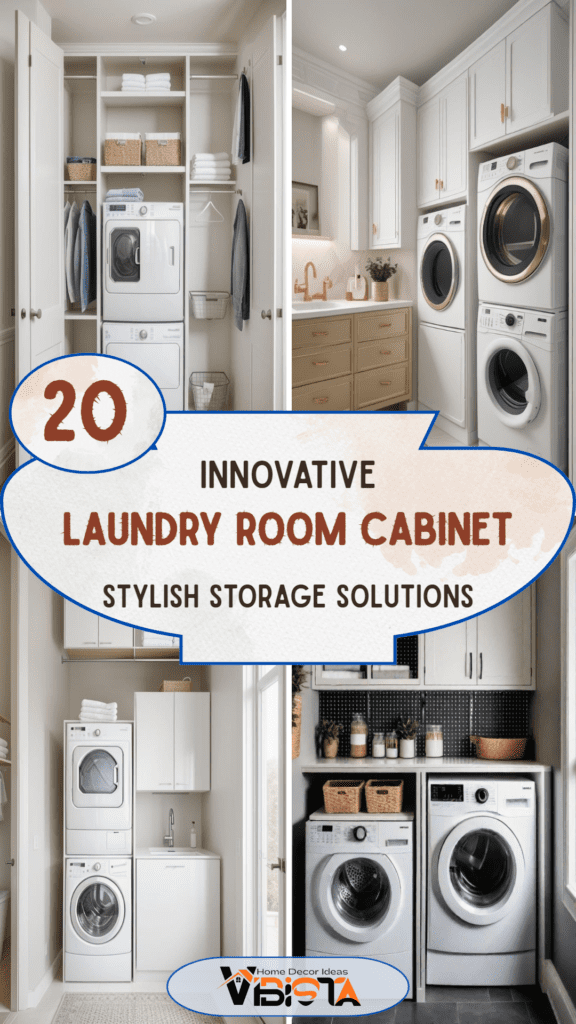 20 Innovative Laundry Room Cabinet Ideas: Stylish Storage Solutions 2 20 Innovative Laundry Room Cabinet Ideas Stylish Storage Solutions