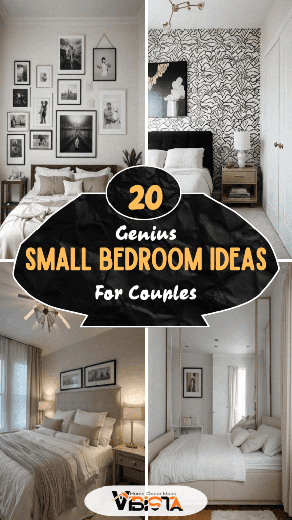 20 Small Bedroom Ideas For Couples (Create a Cozy Haven) 2 20 Small Bedroom Ideas For Couples (Create a Cozy Haven)