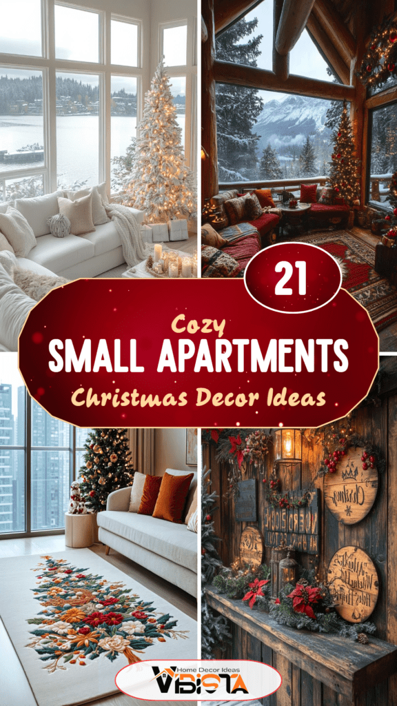 21 Cozy Christmas Decor Ideas for Small Apartments