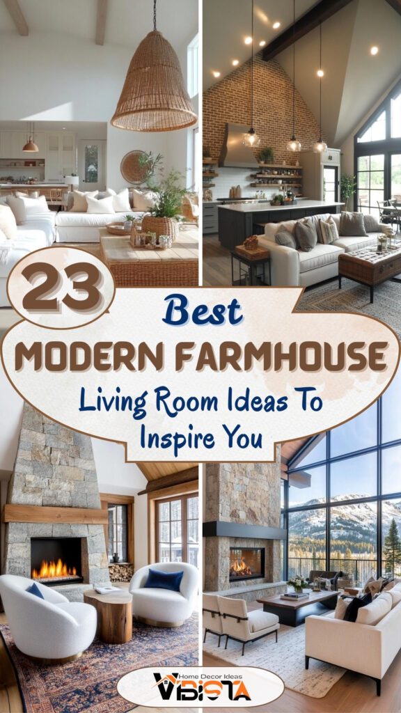 23 Best Modern Farmhouse Living Room Ideas To Inspire You 2 23 Best Modern Farmhouse Living Room Ideas To Inspire You