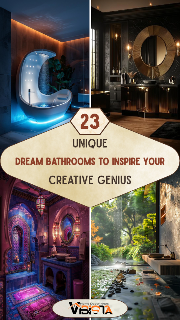 23 Dream Bathrooms to Inspire Your Creative Genius 2 23 Dream Bathrooms to Inspire Your Creative Genius