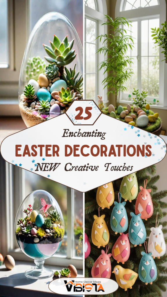 25 Enchanting Easter Decorations for Your Home: Creative Touches 2 25 Enchanting Easter Decorations for Your Home Creative Touches