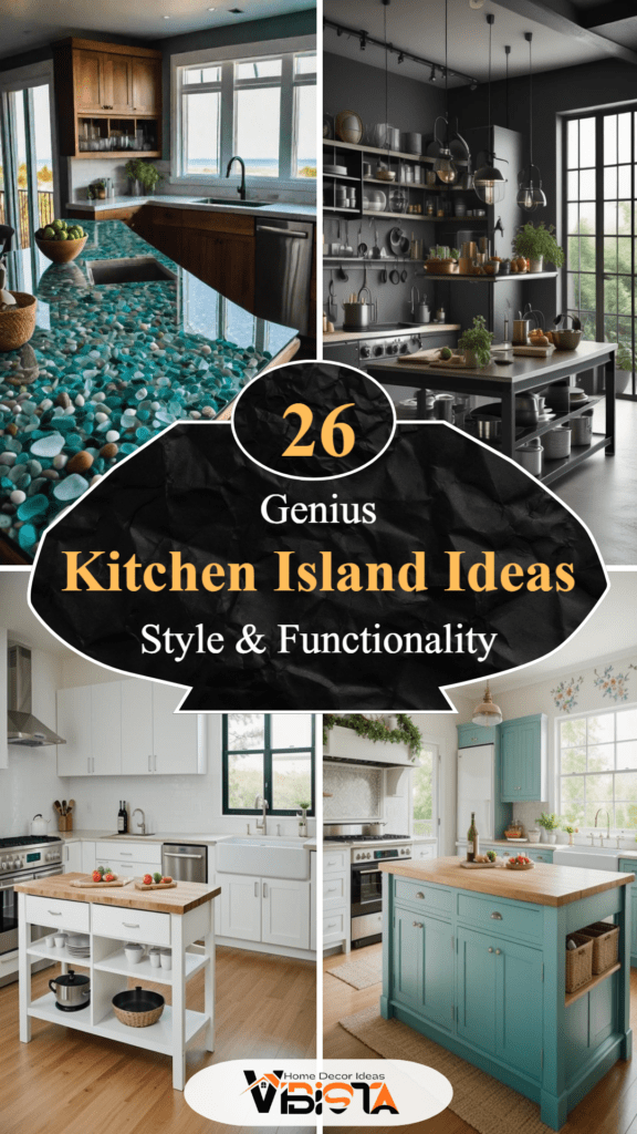 26 Genius Kitchen Island Ideas Style and Functionality