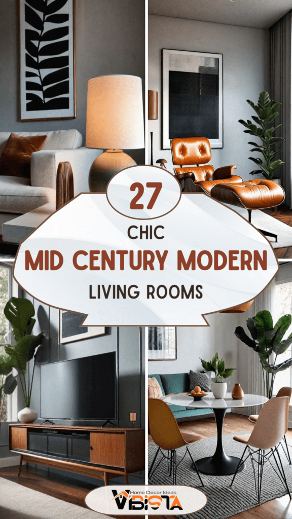 27 Beautiful Mid Century Modern Living Rooms 2 27 Beautiful Mid Century Modern Living Rooms