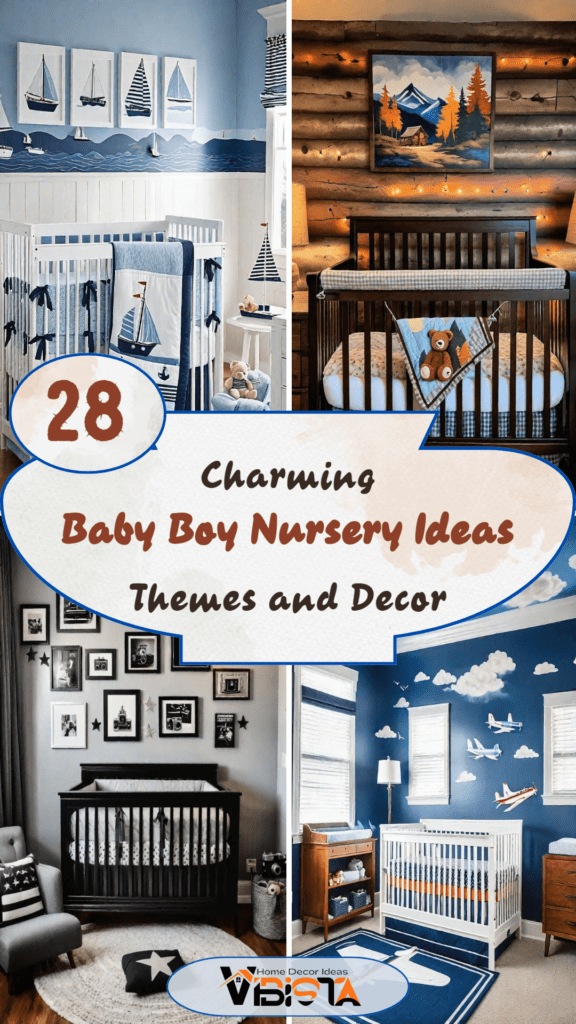 28 Charming Baby Boy Nursery Ideas: Creative Themes and Decor for Your Little Man 2 28 Charming Baby Boy Nursery Ideas Creative Themes and Decor for Your Little Man