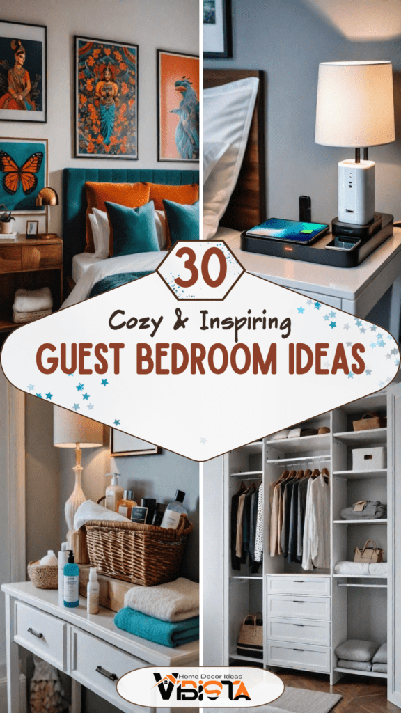 30 Cozy & Inspiring Guest Bedroom Ideas 2 30 Cozy & Inspiring Guest Bedroom Ideas