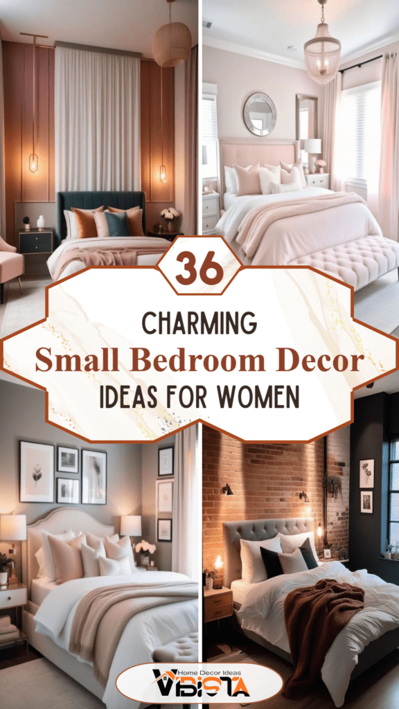 36 Charming Small Bedroom Decor Ideas For Women 2 36 Charming Small Bedroom Decor Ideas For Women