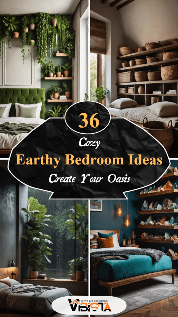 36 Earthy Bedroom Ideas for a Serene Space 2 36 Earthy Bedroom Ideas for a Serene Space