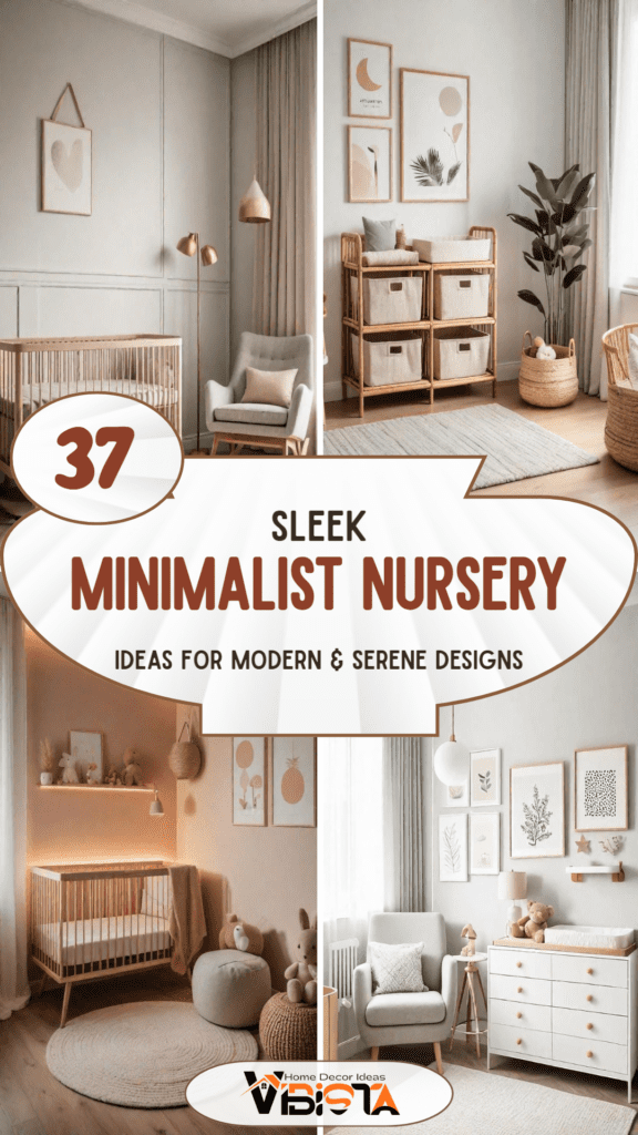 37 Sleek Minimalist Nursery Ideas: Modern, Serene Designs 2 37 Sleek Minimalist Nursery Ideas Modern, Serene Designs