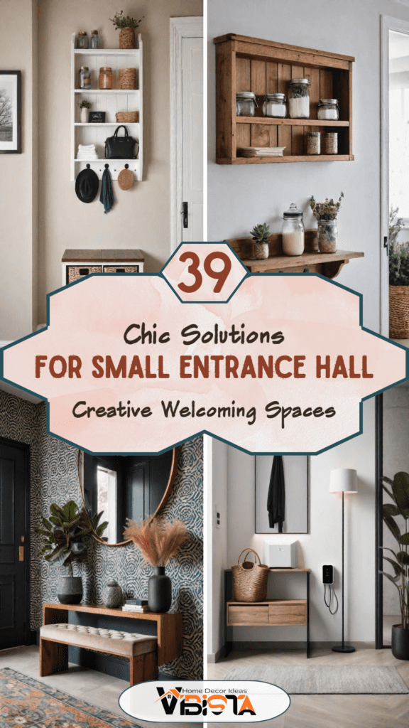 39 Chic Small Entrance Hall Ideas: Creative Solutions for Welcoming Spaces 2 39 Chic Small Entrance Hall Ideas Creative Solutions for Welcoming Spaces