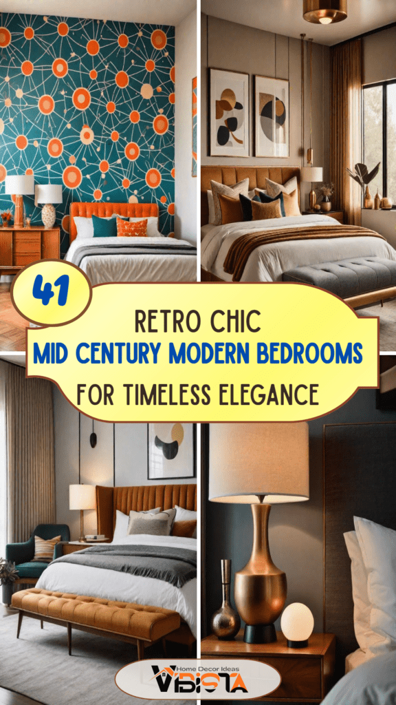 41 Mid Century Modern Bedrooms: Retro Chic for Timeless Elegance 2 41 Mid Century Modern Bedrooms Retro Chic for Timeless Elegance