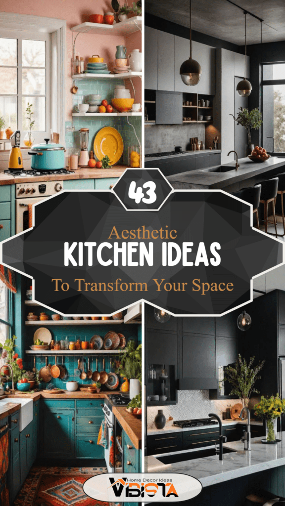 43 Aesthetic Kitchen Ideas to Transform Your Space