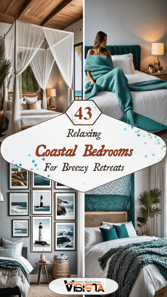 43 Relaxing Coastal Bedrooms for Breezy Retreats 2 43 Relaxing Coastal Bedrooms for Breezy Retreats