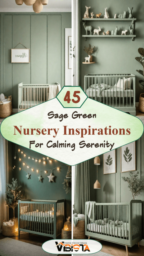 45 Serene Sage Green Nursery Ideas: Calming and Chic Inspirations 2 45 Serene Sage Green Nursery Ideas Calming and Chic Inspirations