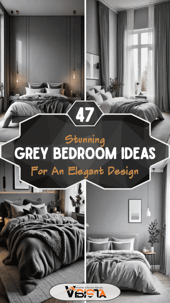 47 Stunning Grey Bedroom Ideas For An Elegant Bedroom Design 2 47 Stunning Grey Bedroom Ideas For An Elegant Bedroom Design