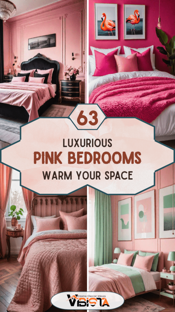 63 Luxurious Pink Bedrooms to Warm Up Your Space 2 63 Luxurious Pink Bedrooms to Warm Up Your Space