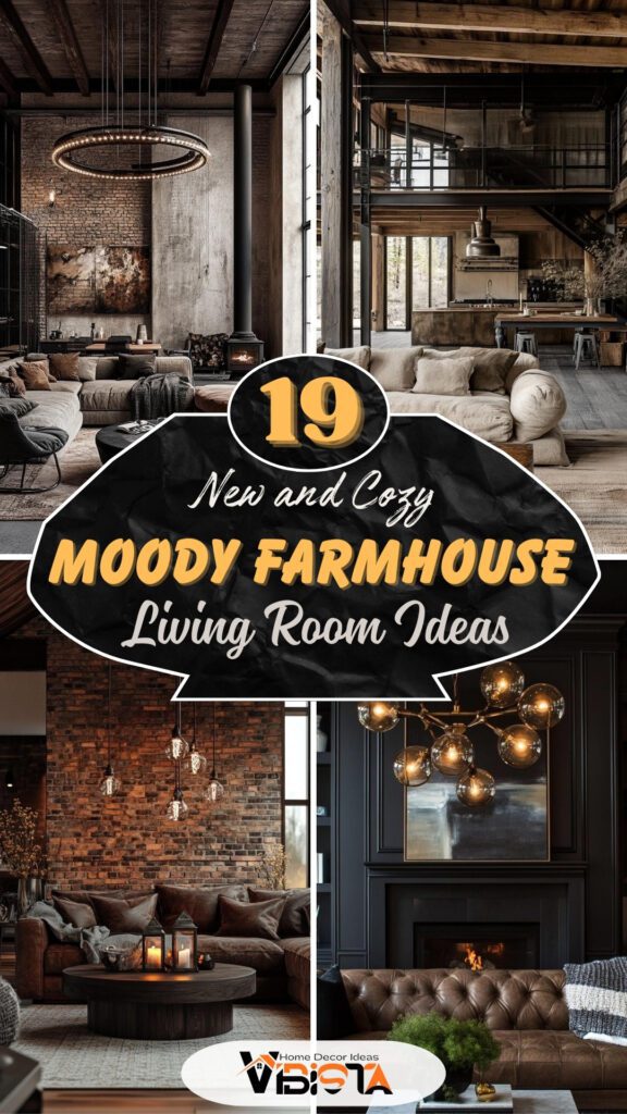 19 Cozy Moody Farmhouse Living Room Ideas That Wow 2 19 Cozy Moody Farmhouse Living Room Ideas That Wow