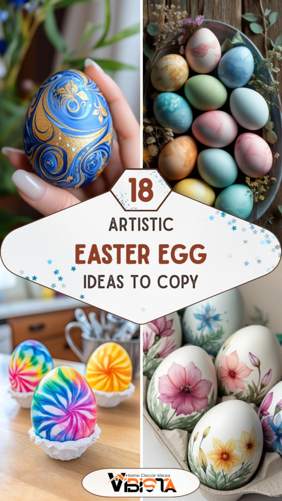18 Artistic Easter Egg Ideas To Copy