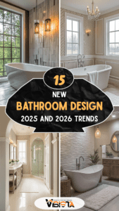 15 New Bathroom Design Trends For 2025 And 2026