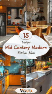 15 Unique Mid Century Modern Kitchen Ideas