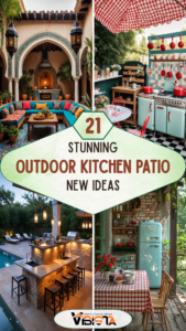 21 Stunning Outdoor Kitchen Patio Ideas (NEW)