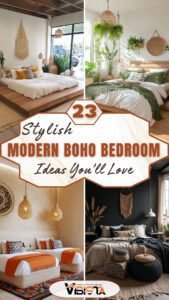 23 Modern Boho Bedroom Ideas You’ll Love Instantly