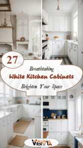 27 Breathtaking White Kitchen Cabinets Ideas to Brighten Your Space with Timeless Elegance
