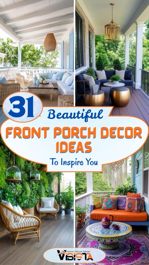 31 Beautiful Front Porch Decor Ideas to Inspire You