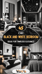 45 Black and White Bedroom Ideas for Timeless Elegance