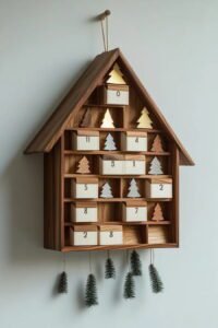6. Countdown with Wooden Advent Drawers 2