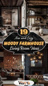 19 Cozy Moody Farmhouse Living Room Ideas That Wow
