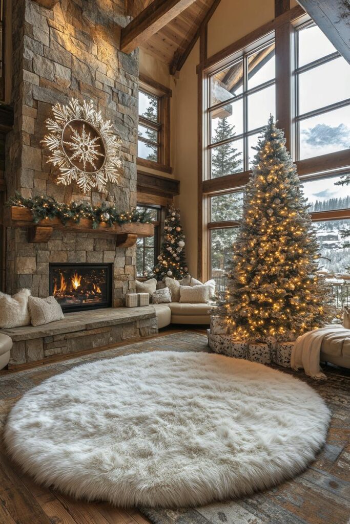 21 Cozy Mountain Lodge Christmas Decor Ideas