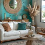 19 Gorgeous Boho Mid-Century Modern Living Room