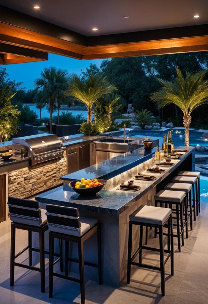 21 Stunning Outdoor Kitchen Patio Ideas (NEW)