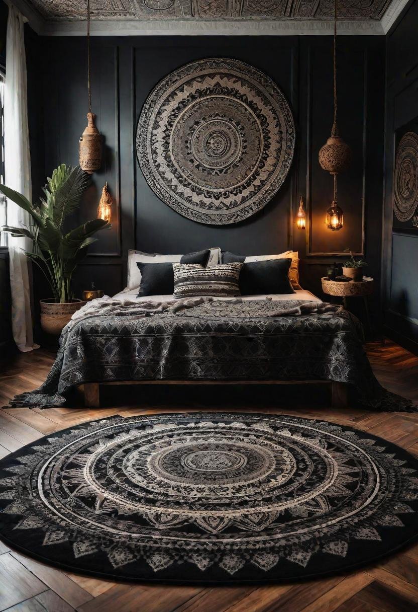 31 Dark Boho Bedroom Sanctuaries: Mystical Elegance & Cozy Vibes