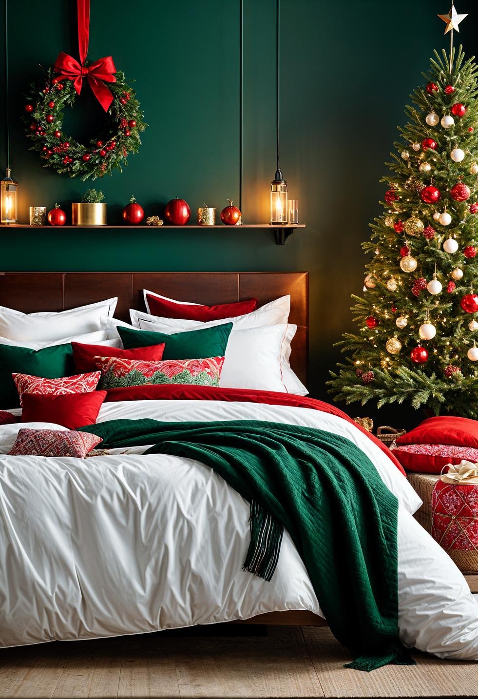 21 Super Cozy Christmas Bedroom Aesthetic Ideas
