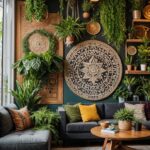 45 Chic & Modern Boho Living Room Ideas To Copy