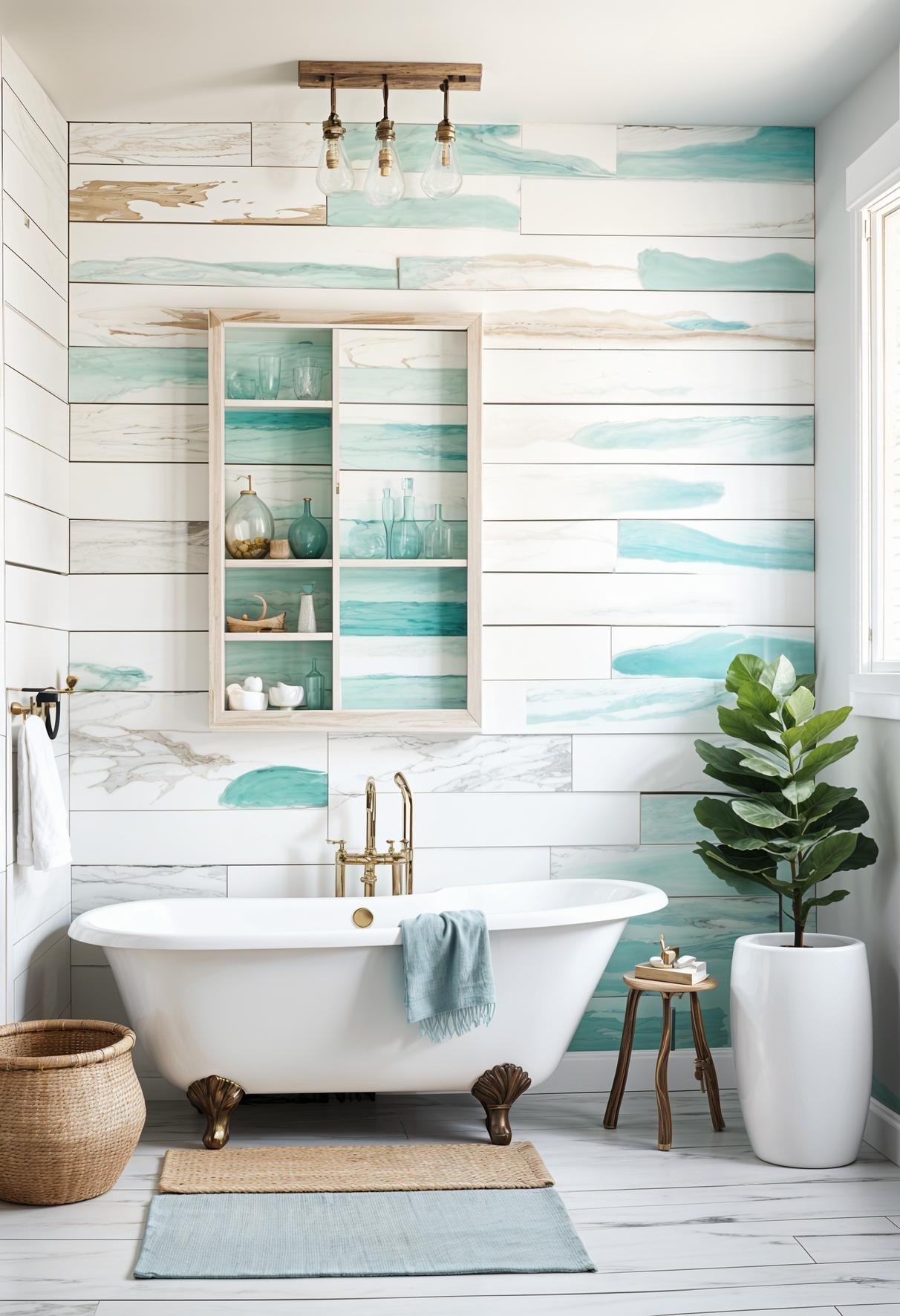 15 Gorgeous Shiplap Bathroom Styles to Impress Your Guests