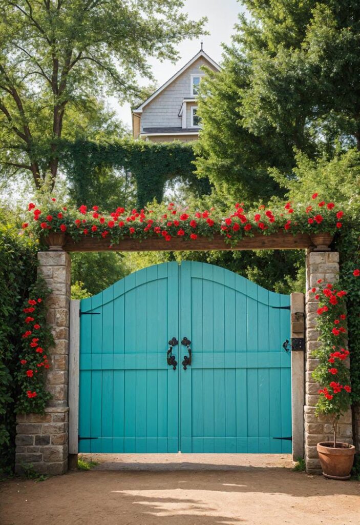 19 Inspiring Farmhouse Gate Ideas for Charming Entrances