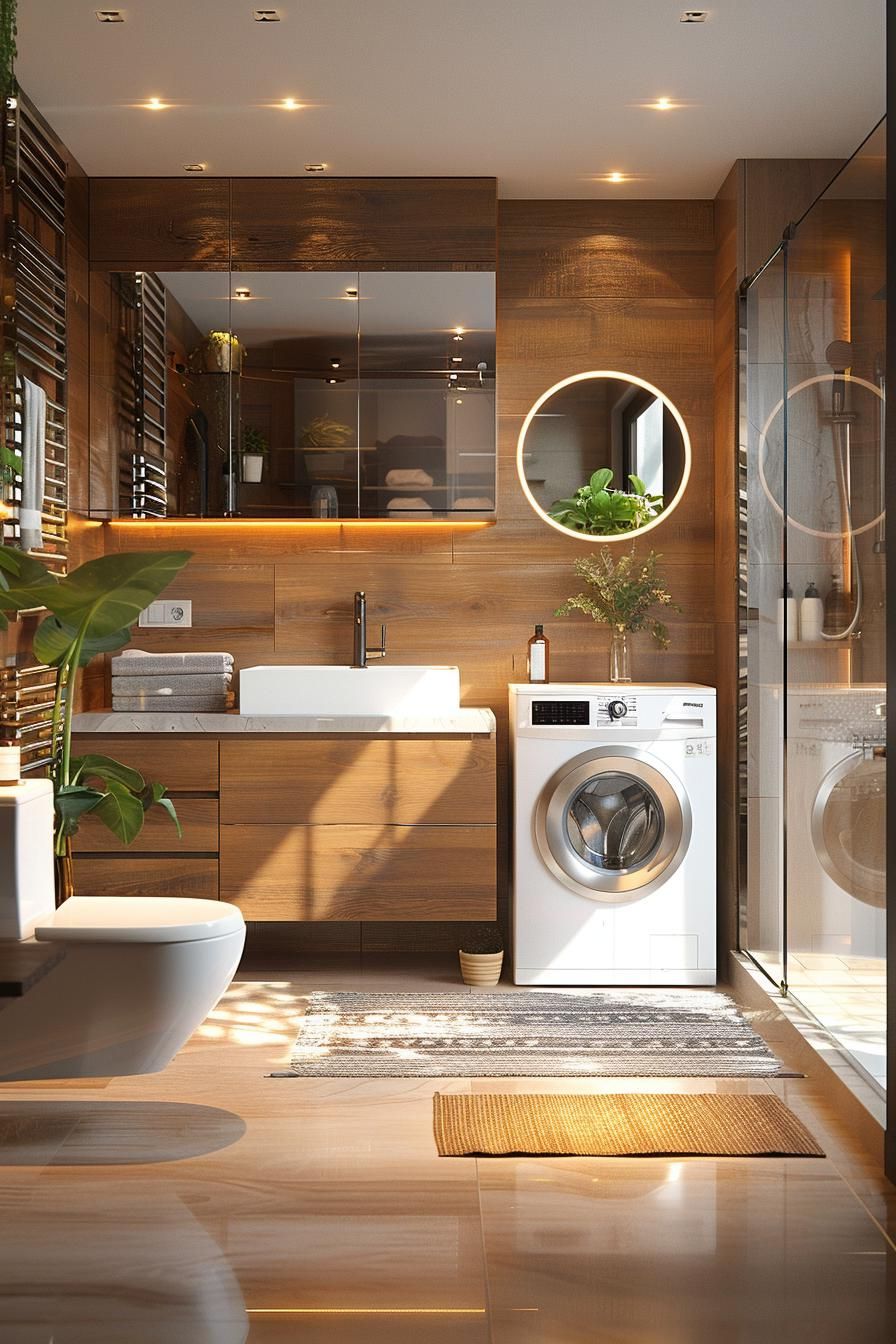 14. Innovative Bathroom-Landry Space Integration-0