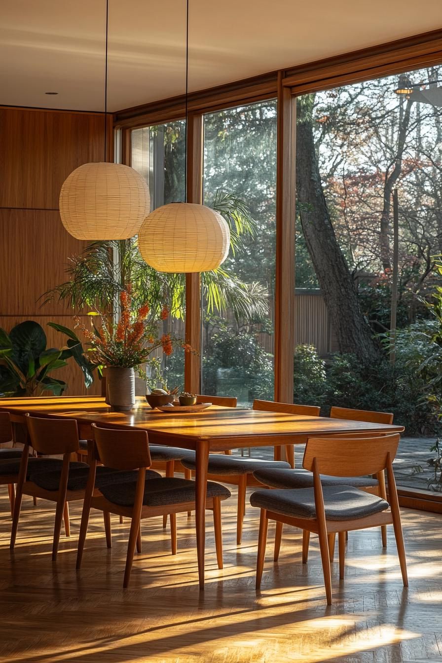 23 Stunning Mid-Century Modern Dining Tables You’ll Adore 21 8. Sunlit Dining Spaces: Embrace Brilliance-1