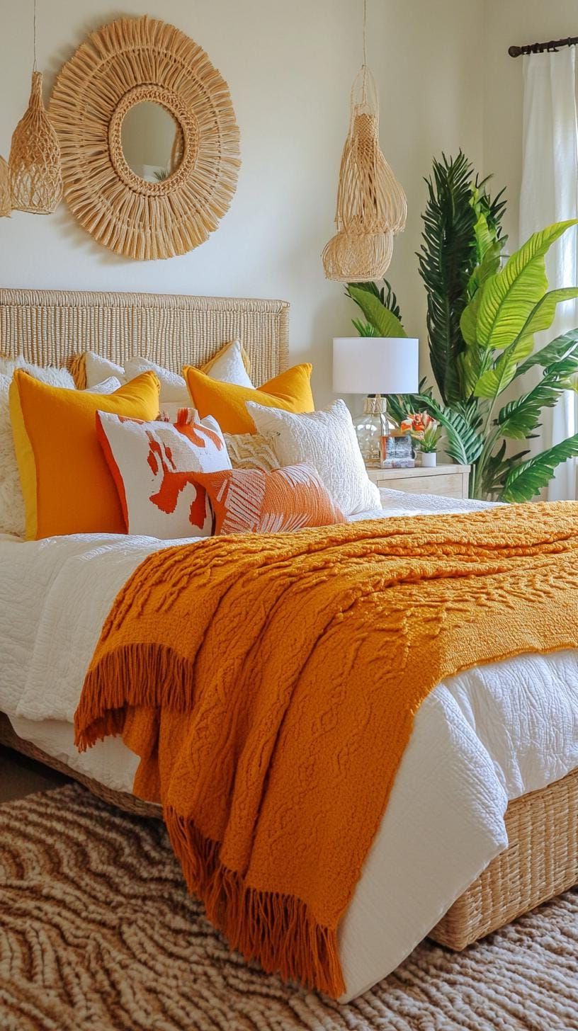20. Southern Coast Adventure: Combine sunny yellows and deep corals with beachy elements and relaxed, fluid lines-2