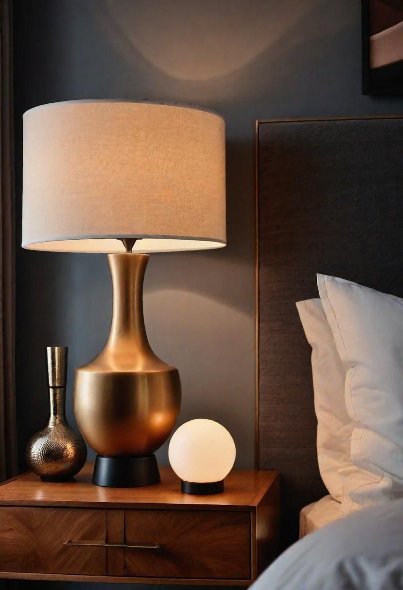 41 Mid Century Modern Bedrooms: Retro Chic for Timeless Elegance 18 13. Unique Nightstand Lamps-0