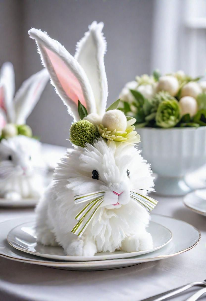 11. Origami Bunny Napkin Folds-0